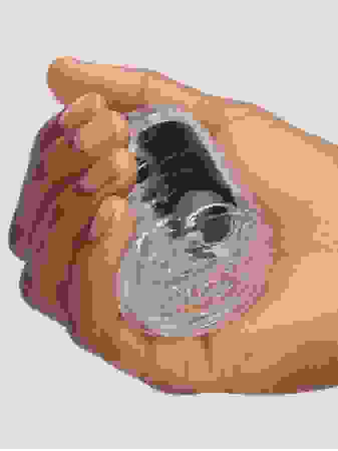 Lovehoney Head Master Vibrating Blow Job Stroker, Clear, hi-res